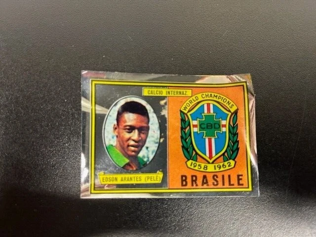 Sticker Panini Pelé - Sprint 1960 - Brésil Santos N°74 (originale D'occasion)