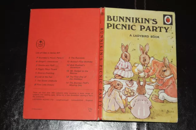 Ladybird 401 Bunnikin's Picnic Party 24p