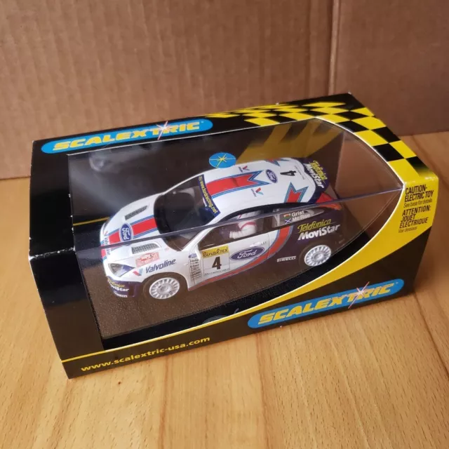 Scalextric Ford Focus WRC Rally Works 2001 C2342 Colin McRae