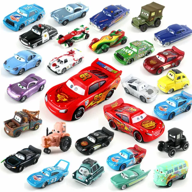 Pixar Cars Racers No.95 Lightning McQueen 1: 55 Diecast Toy Car Model Kids Gift