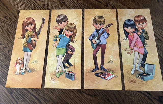 Lee Keane “Go-Go” Big Eyes　レトロ　1960年代 Lee Keane “Go-Go” Big Eyes レトロ 1960年代