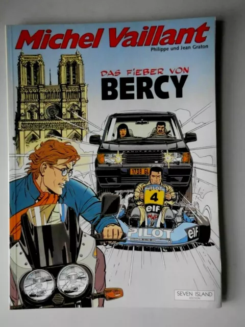 Comic Michel Vaillant Band 61 "Das Fieber von Bercy" 1.Auflage 1998 Seven Islan