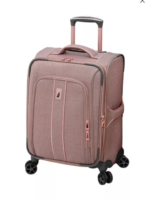 LONDON FOG Newcastle carry on 20” Rose Charcoal $280