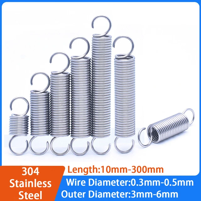 Ressort De Traction Crochet De Traction 300mm QUARKZMAN - Métal