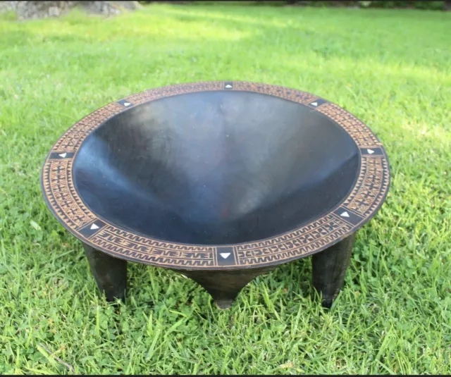 48cm XXL Fijian Wooden Kava Bowl, Kava Bowl,