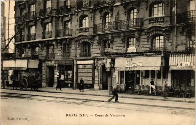 CPA AK PARIS 12th Cours de VINENNES (673455)
