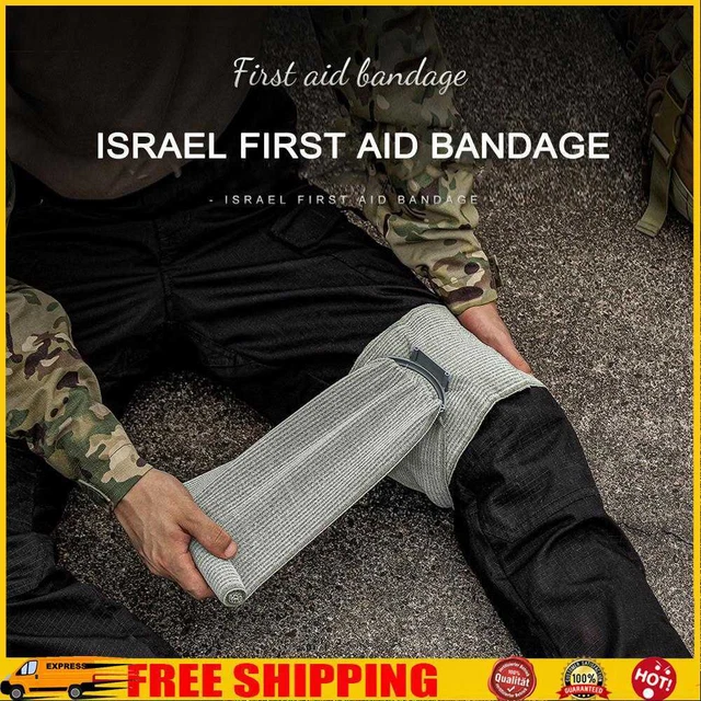Bendaggio israeliano per emostasi kit pronto soccorso per la cura delle ferite all'aperto forniture da campeggio