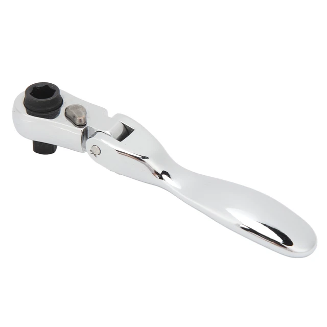 New Ratchet Wrench Stubby Spanner Double Heads Repair Tool Both Way Rotatable