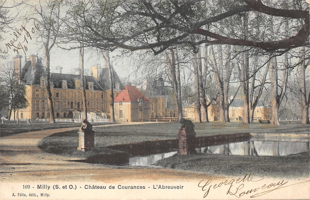91-Milly La Foret-Chateau De Courances-L Abreuvoir-N 6012-B/0039