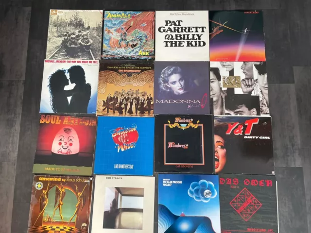 Schallplatten Sammlung Rock Hardrock Disco 50 Stück Vinyl