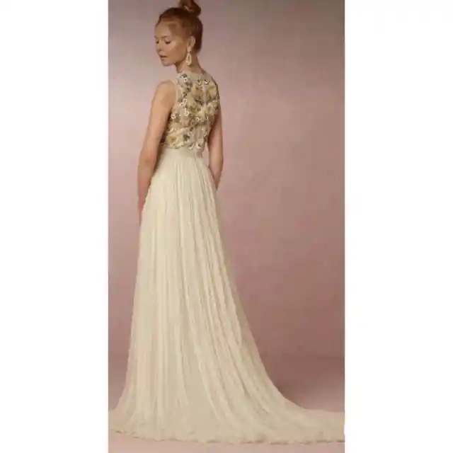 BHLDN Needle & Thread Paulette Dress Size 4