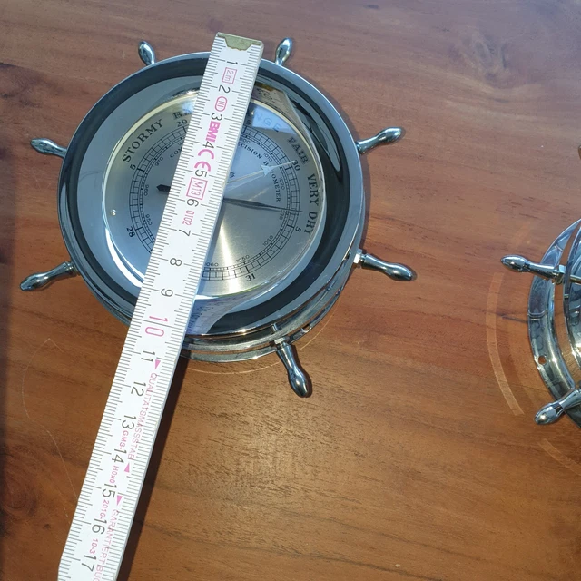 Schaty Schips Bell Uhr Und Hygrometer