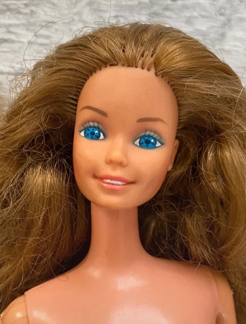 Vintage Barbie Ancienne FABULOUS FUR 80's Superstar Poupée Mannequin