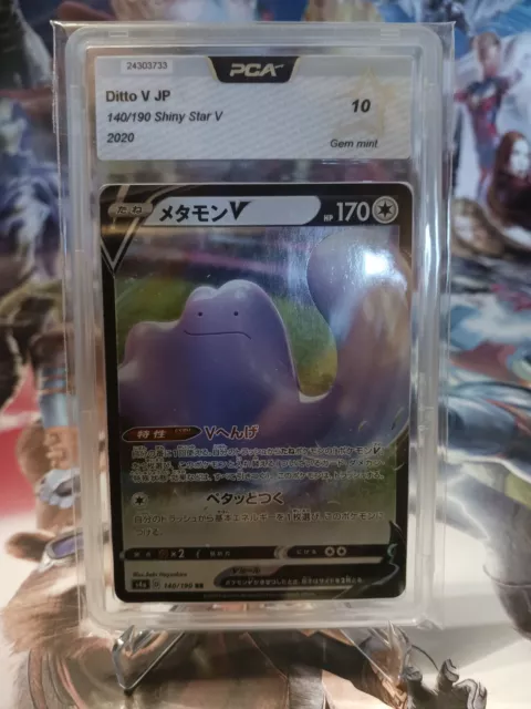 cb3006 Ditto V Colorless RR S4a 140/190 Pokemon Card TCG Japan