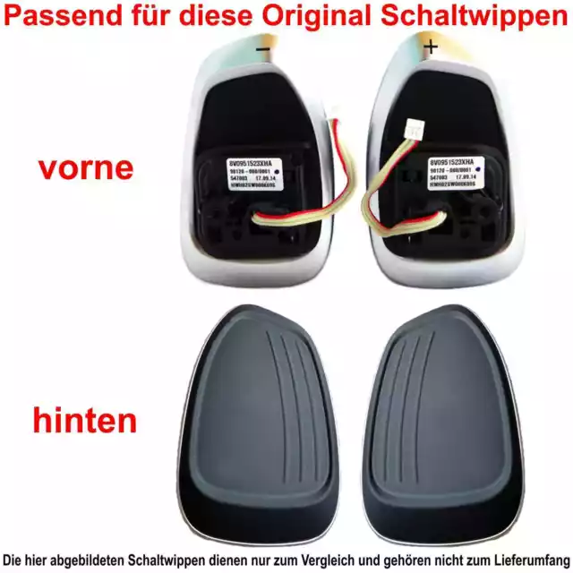 Schaltwippen Shift Paddle passt für Cupra Leon ST Formentor Carbon Schwarz Glanz 2