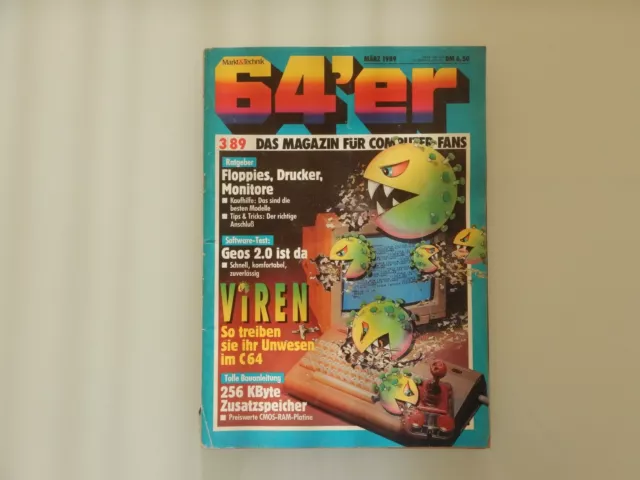 64er 03/1989 Magazin Commodore 64 (Markt & Technik)