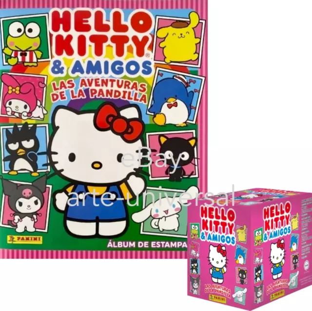 BOX + ALBUM - 2023 HELLO KITTY & FRIENDS SANRIO Panini Sticker Collection