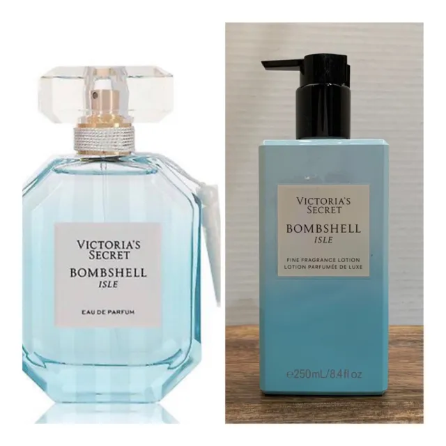 Victoria's Secret BOMBSHELL ISLE Eau de Parfum (3.4 fl.oz.) and Fragrance Lotion