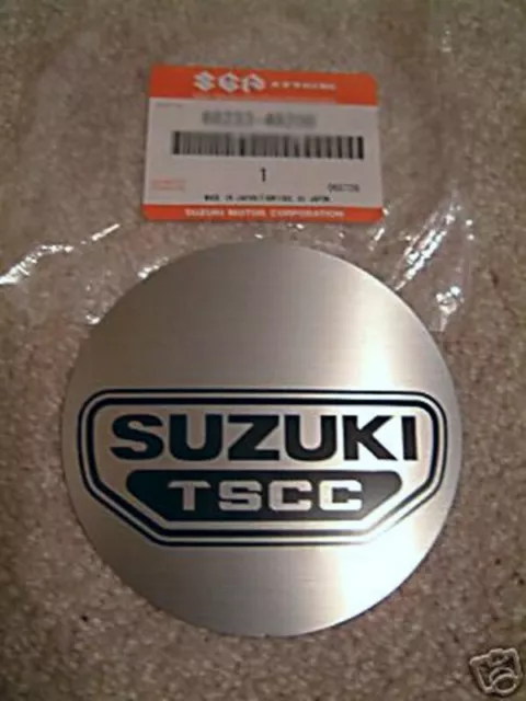 Suzuki Engine motor Right Side Emblem Badge Decal gs750 gs1000 gs1100 katana oem