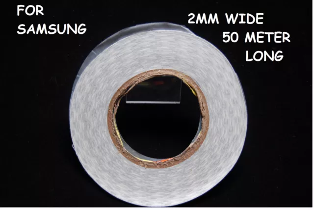 3M 2mm x 50M Double Sided Extremly Strong Tape Adhesive  For Mobile Phone LCD
