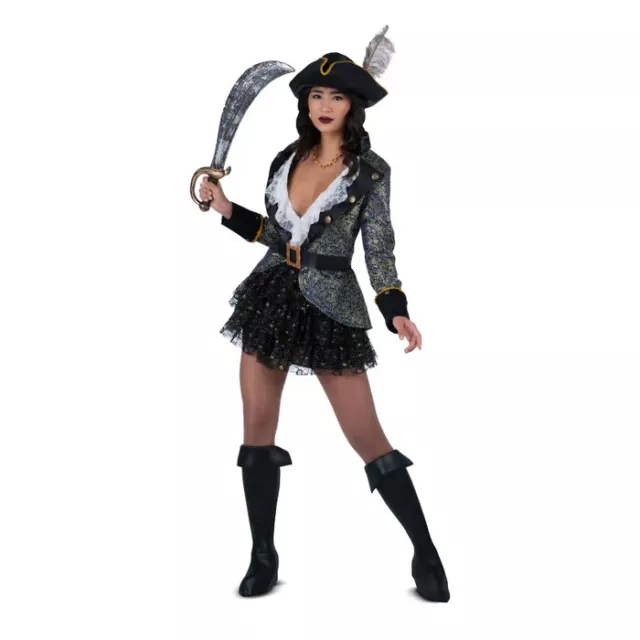 My Other Me Costume Piratessa Sexy Vestito Carnevale Donna Pirata Travestimento