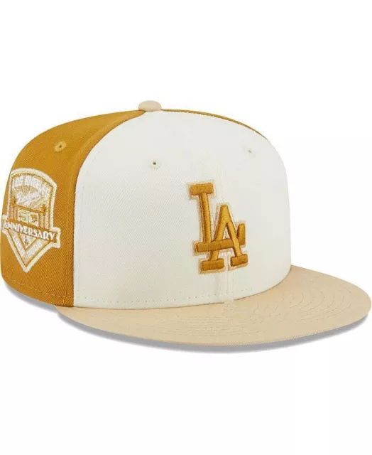 Los Angeles Dodgers 9FIFTY Snapback Adjustable New Era Cap Hat Beige