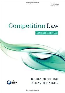 Competition Law von Whish, Richard, Bailey, David | Buch | Zustand gut