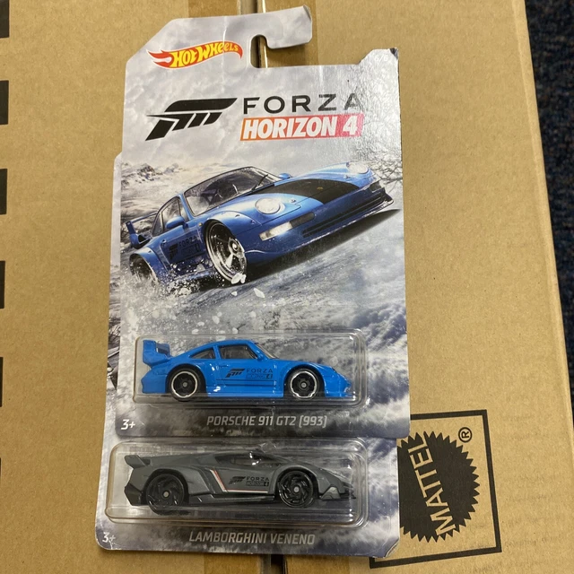 HOT WHEELS FORZA Horizon 4 Porsche 911 GT2 (993) & Veneno