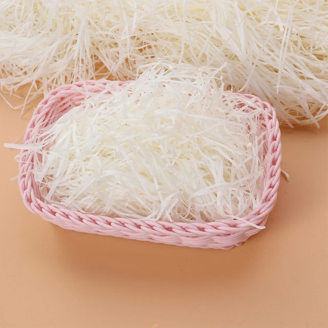 100 G Papier D'herbe Pour Cadeau Déchiqueté Froissé Remplisseur Découpé