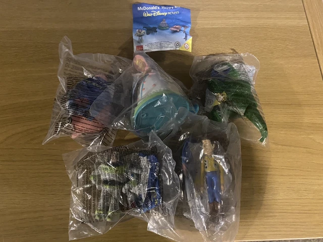 Disney - Toy Story - McDonalds Happy Meal Komplettset mit 5 Spielzeugen 1996