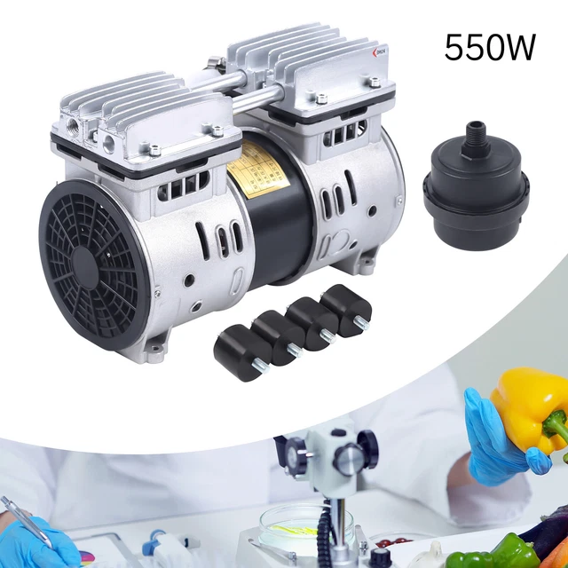 Micro Oilless Diaphragm Vacuum Pump Energy Saving Oil Free Mute Vacuum Pump