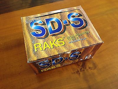 Box of 10 pcs New Sealed Raks Audio Cassette Chrome SD-S 60 Minutes - NOS