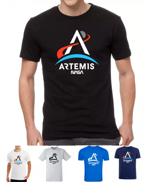 T-shirt logo Artemis NASA Space Mission Return Moon Mars