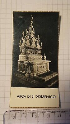 Santino Holy Card Arca di S Domenico SP2600 ^ 