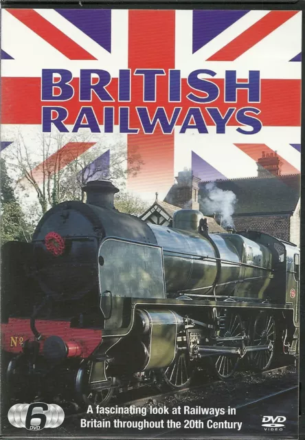 British Rail Railways - 6 Dvd Box Set - Look At Railway In 20Th Century