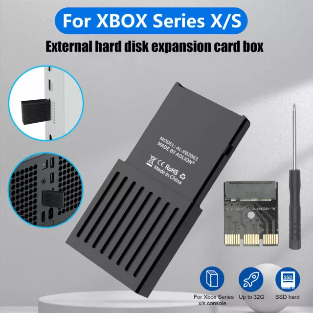 Stockage externe Xbox Series X et S : cartes, SSD et lecteurs