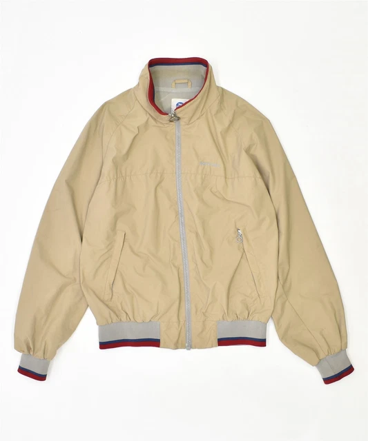 NORTH SAILS Mens Bomber Jacket UK 40 Large Beige Polyamide BH12