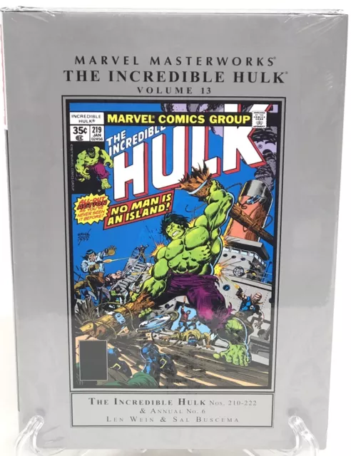 The Incredible Hulk Marvel Masterworks Volume 13 HC Hard Cover New Sealed
