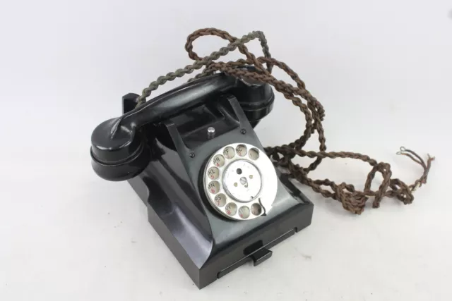 Vintage Bakelit rotierendes Telefon