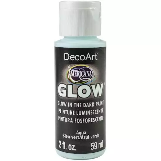 DecoArt Americana Glow In The Dark Acrylic Paint 59ml 2oz