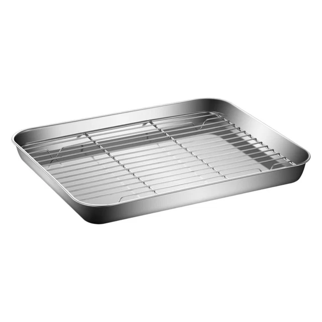 1 pezzo piastra per barbecue in acciaio inox filtro vassoio per alimenti