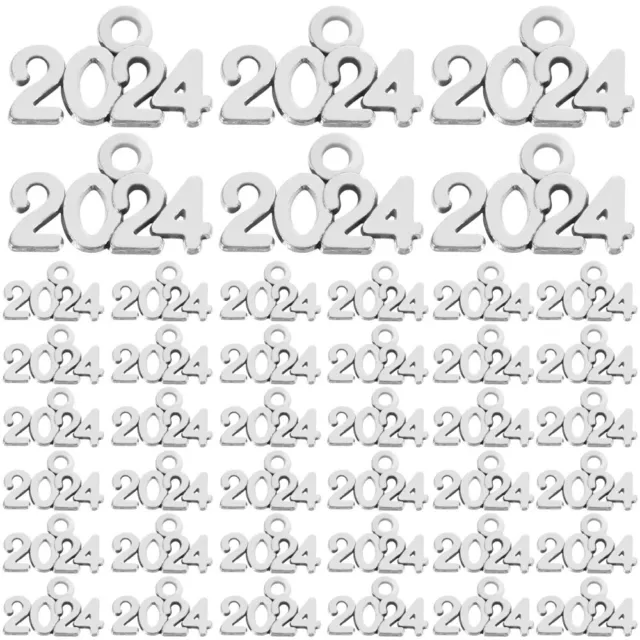 100pcs DIY Crafts Making Charms 2024 Pendant Graduation Charms Jewelry Making