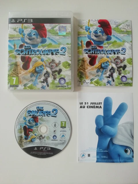 Les Schtroumpfs 2 Sur Wii U – Version Française Complète – Très Bon état, Boîte Et Notice Incluses