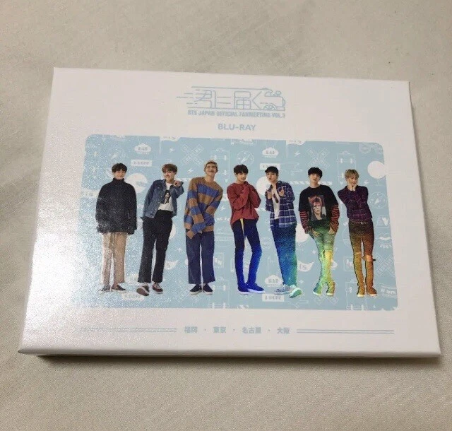 BTS JAPAN OFFICIAL FANMEETING VOL.3 Blu-ray 2-Disc Set Fanmeeting