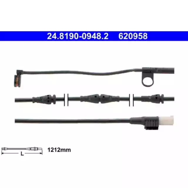 Warnkontakt Bremsbelagverschleiß ATE 24.8190-0948.2 für Land Rover