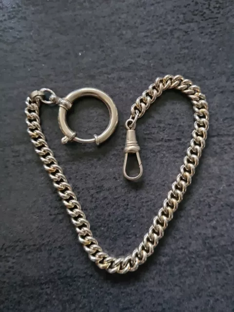 Antike Taschenuhrkette um 1900 Uhrenkette Taschenuhr  Pocket Watch Chain 8-2