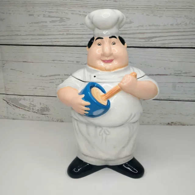 Vintage Certified International Fat Chef Cookie Jar Tracy Flickinger