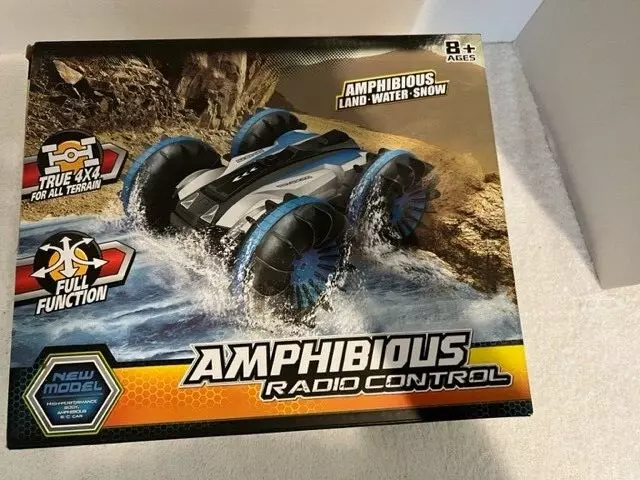 Remote Control Car Amphibious RC Toy Land Water Snow 2.4 GHZ RTR