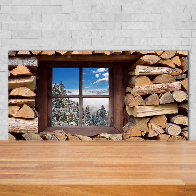 Moderno Protector Contra Salpicaduras de Vidrio  140x70 Ventana de invierno