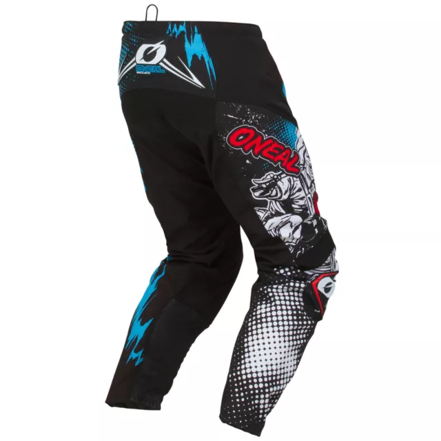 Pantalon O'NEAL Element VILLAIN White Youth 28 Tissu polyester résistant     BBS